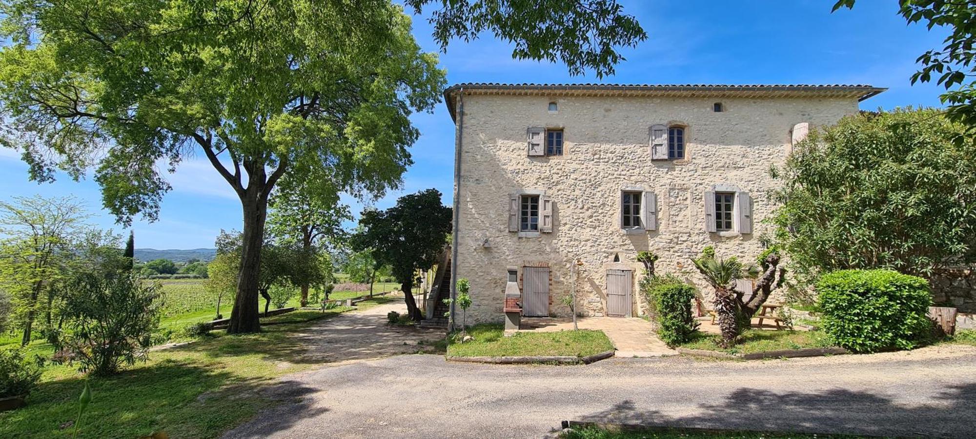 La Bastide De Peyremale, Gites En Cevennes, Piscine, Tennis Bagard Extérieur photo