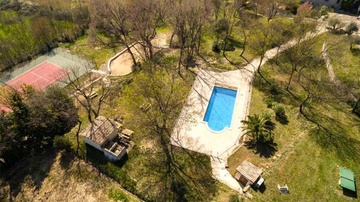 La Bastide De Peyremale, Gites En Cevennes, Piscine, Tennis Bagard Extérieur photo