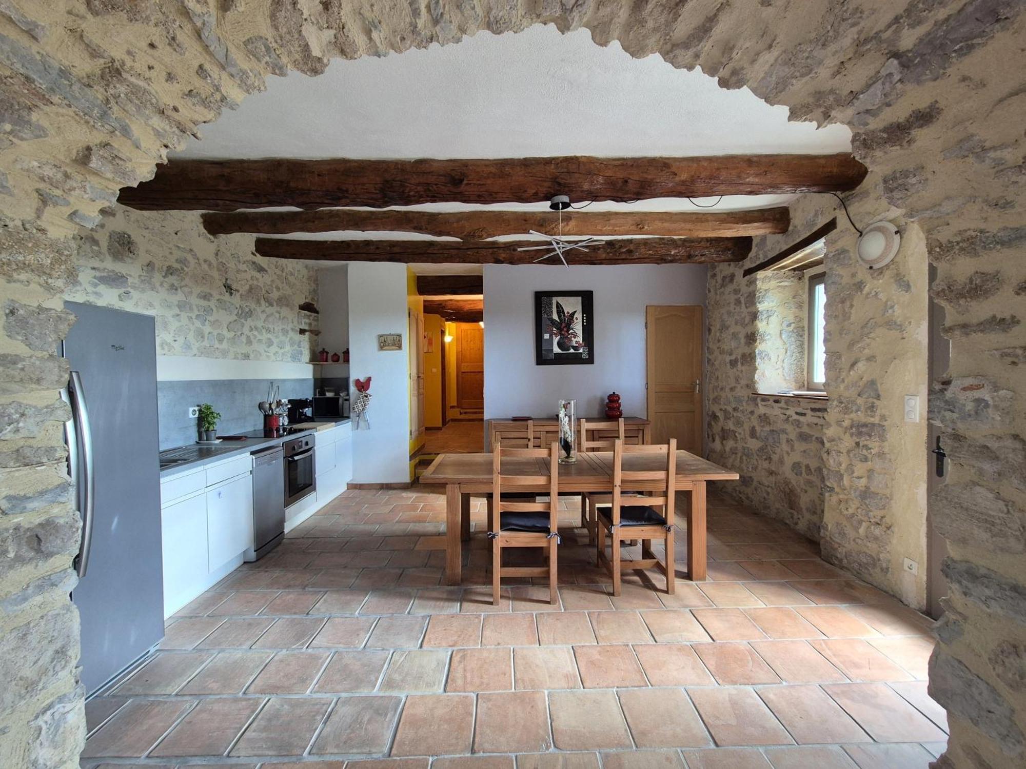 La Bastide De Peyremale, Gites En Cevennes, Piscine, Tennis Bagard Extérieur photo